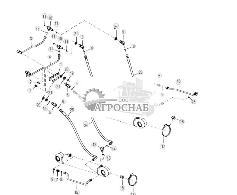 Гидравл. шланги задн. рыхлителязадн. скариф. - ST881075 303.jpg